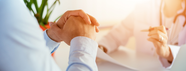 A consultation before the vasectomy procedure